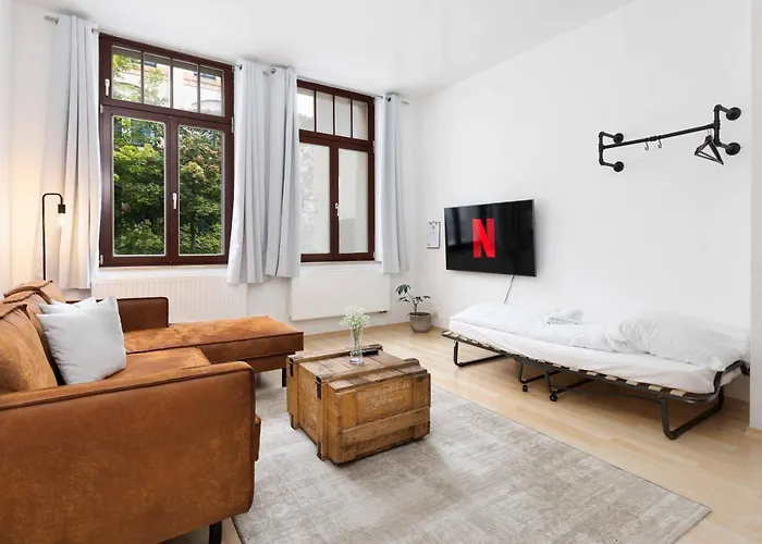 Ko-living - Am Wasserturm - Vintage & Industrial Apartmán *